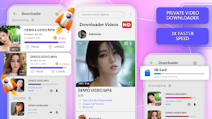 Save Videos: Simple Downloader Screenshot 1