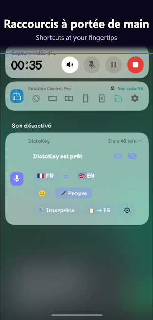 DictoKey: Voice Accessibility Screenshot 3