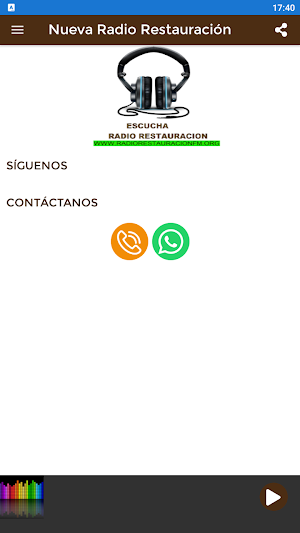 Nueva Radio Restauración Screenshot 0