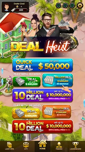Deal Heist - Win Big & Rich Screenshot 1