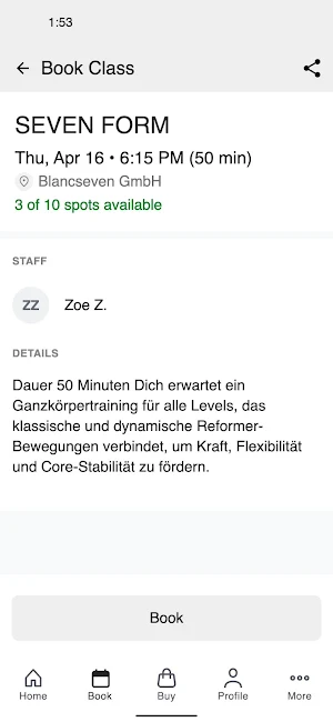 BLANC7. Screenshot 2
