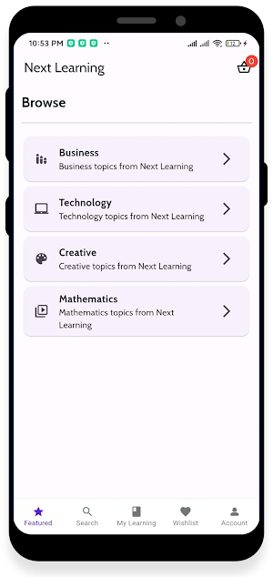 Next Learning Screenshot 0
