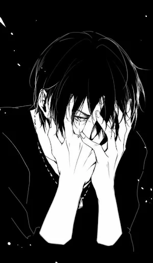 Sad Boy Anime Wallpaper HD Screenshot 2