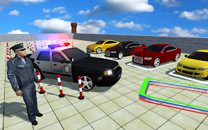 Multistory Police Car Parking Mania 3D Screenshot 3