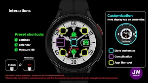 JW074 jwstudio watchface Screenshot 1