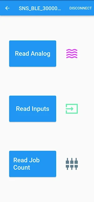 SNS IIOT BLE Screenshot 3