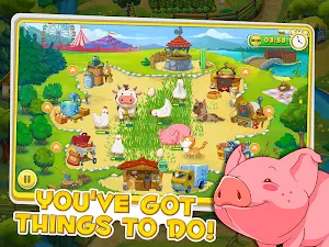 Jolly Days Farm: Time Management Game Screenshot 1