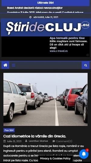 Știri de Cluj .eu Screenshot 3