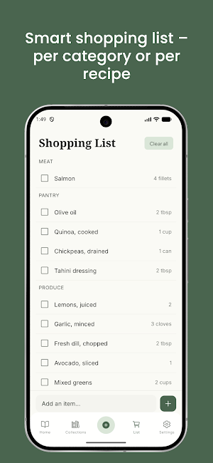 Recipea: AI Recipe Saver Screenshot 3