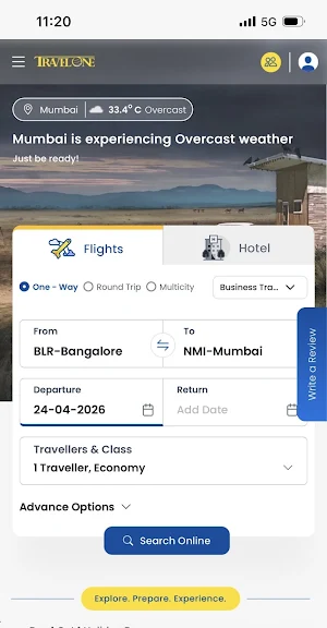 Thomas Cook TravelOne Screenshot 2