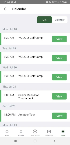 Walnut Creek CC Screenshot 2