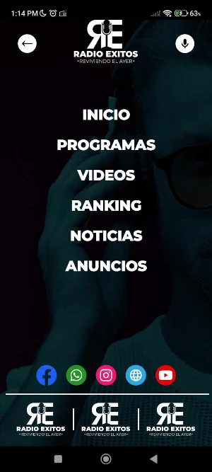 Radio Exitos Screenshot 1