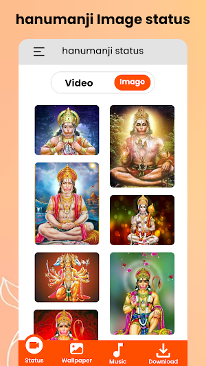 Hanuman Video Status Screenshot 1