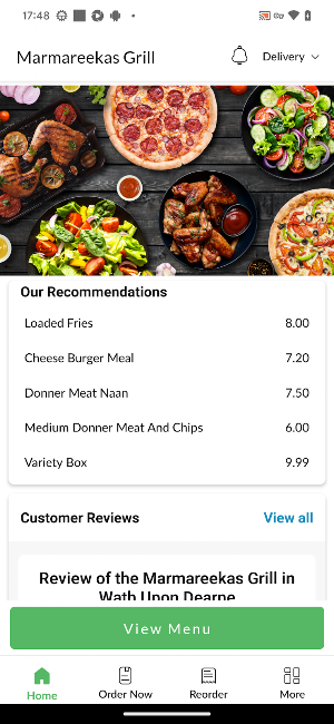 Marmareekas Grill Screenshot 1