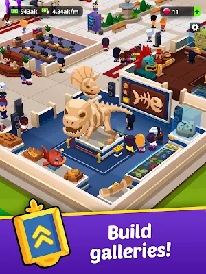 Idle Museum Tycoon: Empire of Art & History Screenshot 0