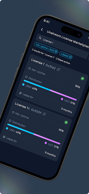 Unetwork App Screenshot 2