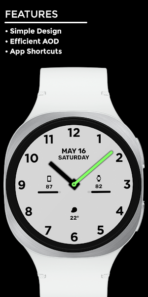 Night Core 12 - Watch Face Screenshot 1