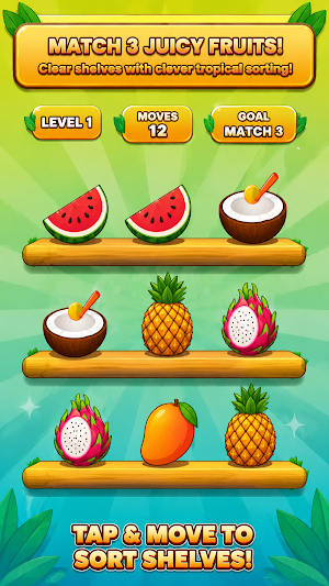 Tropical Fruit Sort Screenshot 1