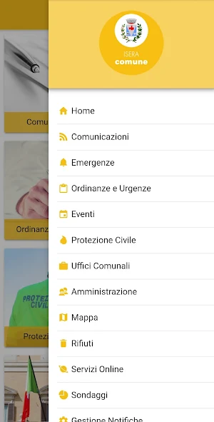 Isera Comune Screenshot 2