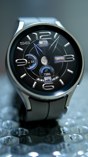 Carbochrome Watch face Screenshot 0