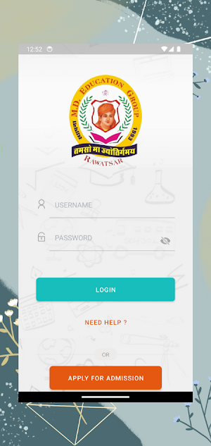 M.D. Education Group Rawatsar Screenshot 0