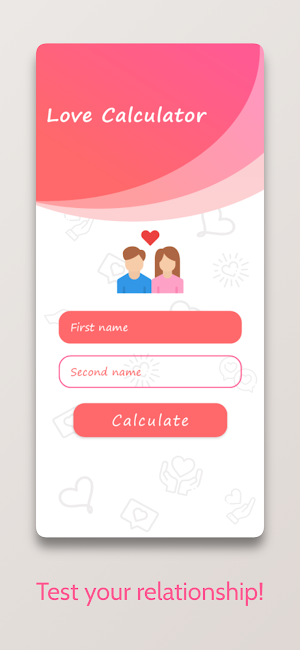 Love test: Love Calculator Screenshot 1