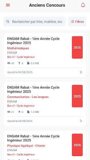 Concours+ Screenshot 2