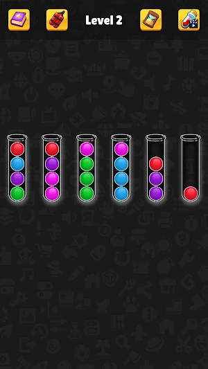 Marble pong ball sort Screenshot 2