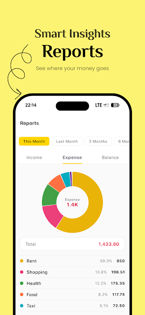 Money Manager Expense Tracker Screenshot 1