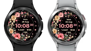 AZ266 Rose Flower Watch Face Screenshot 3