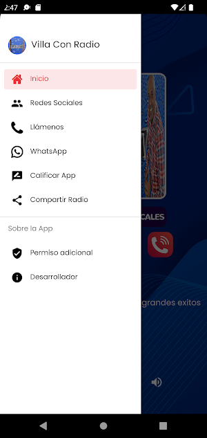 Villa Con Radio Screenshot 2