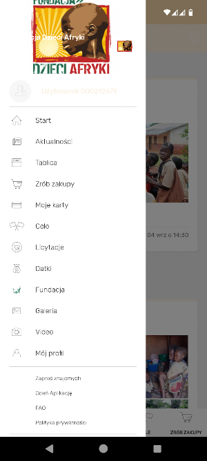 Fundacja Dzieci Afryki Screenshot 0