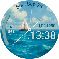 GS026 - Sailboat Watch Face