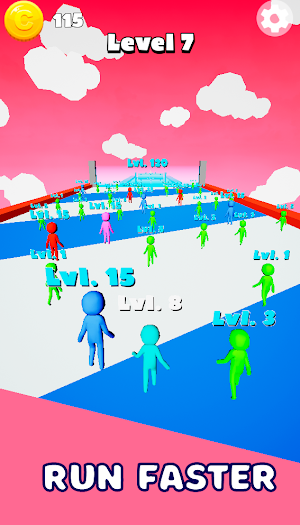 Size Man - Scale Up Run Game Screenshot 0