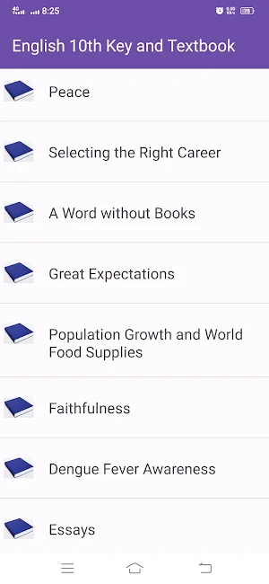 English 10th Key and Textbook Screenshot 2