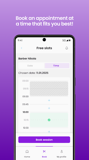 BarberHub Screenshot 1