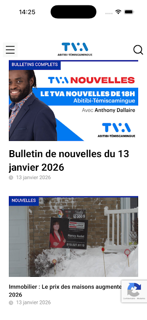 TVA Abitibi-Temiscamingue Screenshot 1