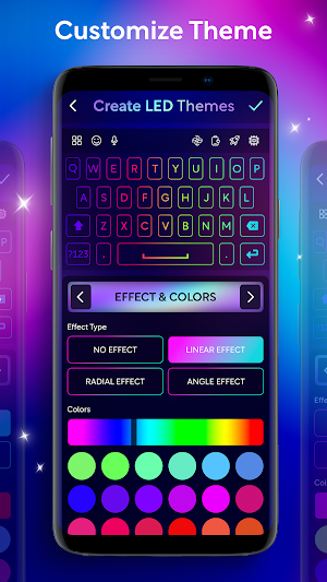 LED Keyboard & Neon RGB themes Screenshot 3
