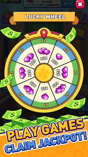 ATM Idle Clicker:Earn Cash Screenshot 2