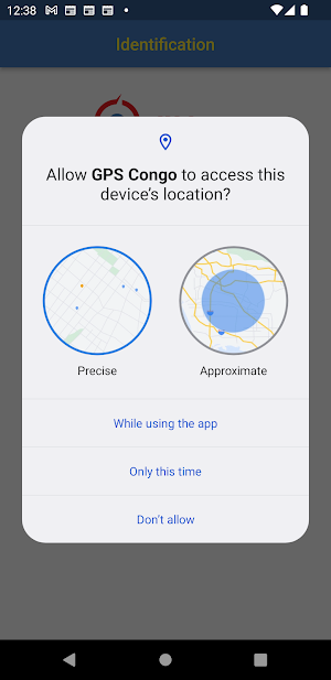 GPS Congo Screenshot 0