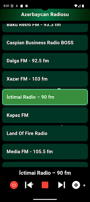 Azərbaycan Radiosu Screenshot 0
