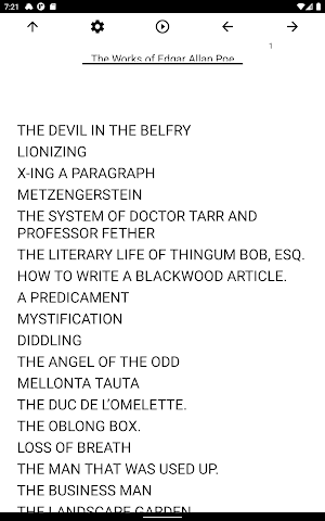 Book, The Works of Edgar Allan Poe Screenshot 2