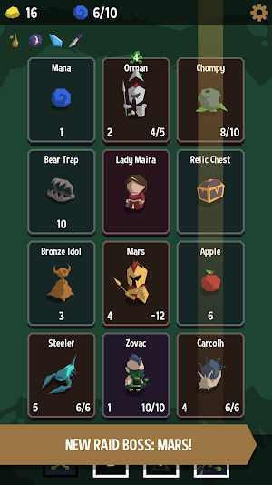 Relics of the Fallen - Roguelike Card Game Screenshot 1