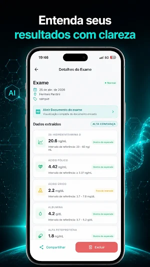 Exame App:  Exames e Vacinas Screenshot 2