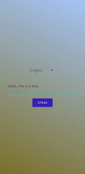 TTS Speak Screenshot 2