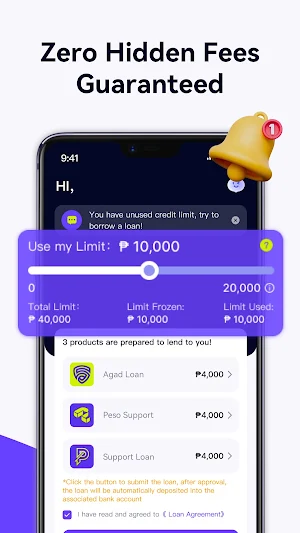 Support-Safe Loan Online Screenshot 1