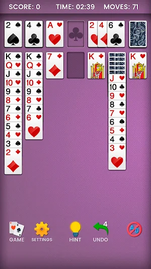 Klondike Solitaire Screenshot 2