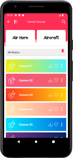 Cannon Sounds Screenshot 1