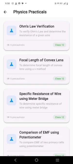 Physics Tutorials Screenshot 2