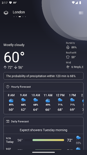 Local Weather - Widget & Alert Screenshot 0